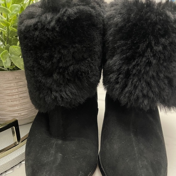 Aukoala Australia Grace Black Suede Boots - Picture 11 of 12